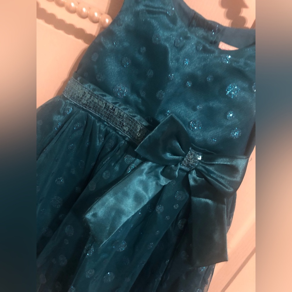 Beautiful Teal Blue Dress. Size 3T